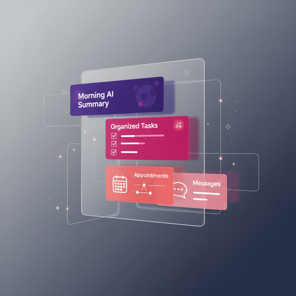 AI personal assistant voor taken, agenda, notities en contactbeheer
